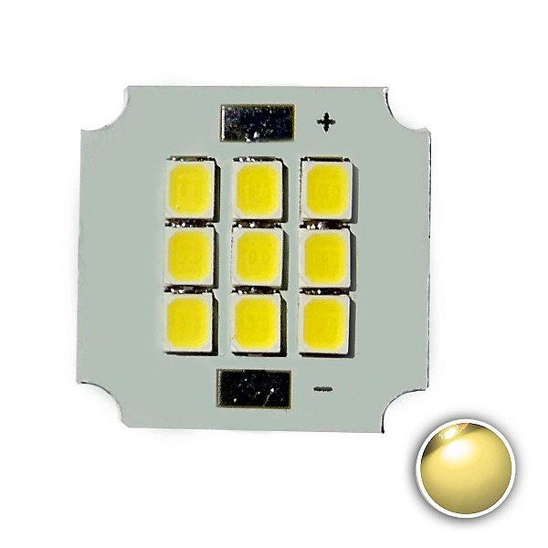 Modulo Power LED 10W Branco Quente 3000K K2804