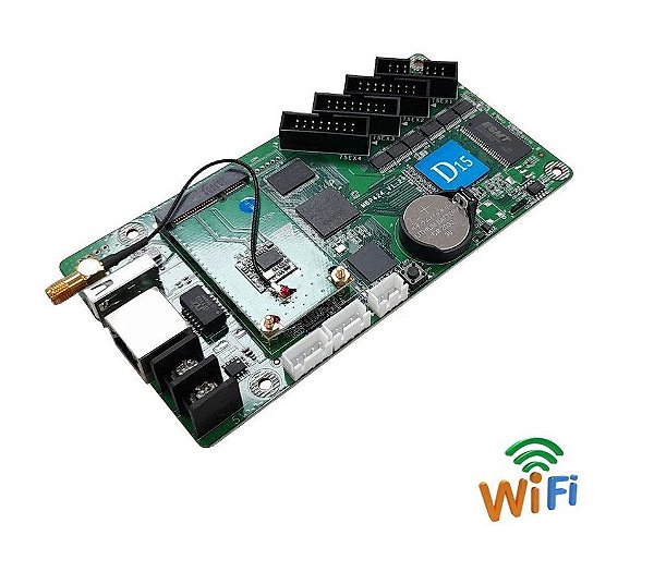 Controladora Para Painel LED HD-D15 Com Wifi Antena Inclusa K2917