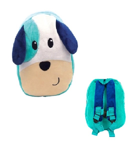 Mochila de pelúcia Turminha Animal - Cachorro