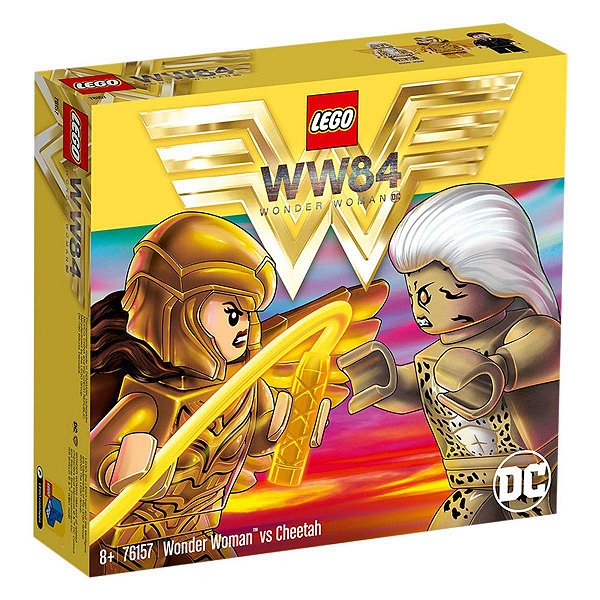 Lego 76157 - Mulher Maravilha Vs Cheetah - 371 Peças