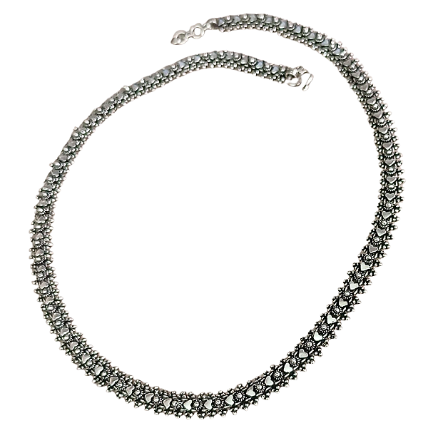 Choker Taturana Pikun Bali em Prata 925