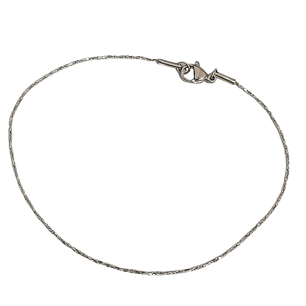 Pulseira Feminina Aço Cirúrgico Diamantada