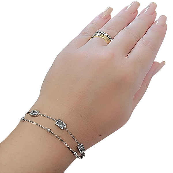 Pulseira de Aço Cirúrgico Joane Quad Balls