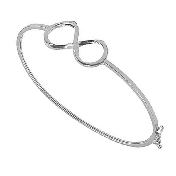 Bracelete de Prata Infinito - Linha Essencial