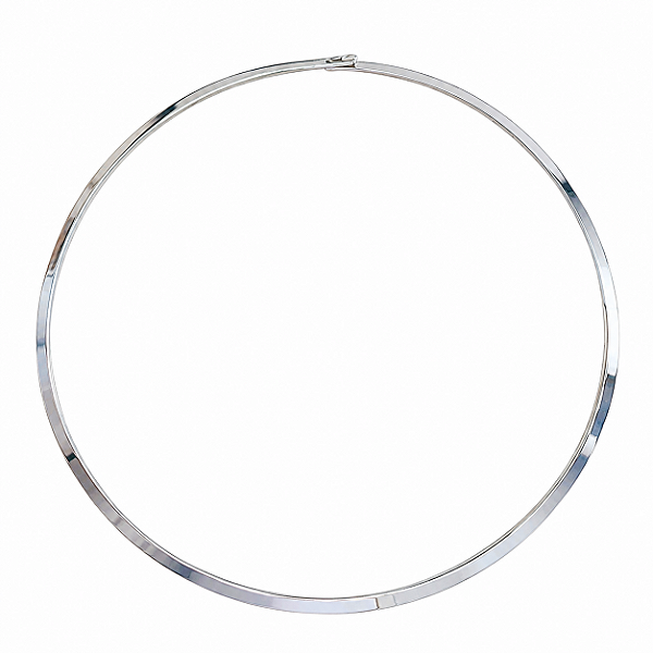 Colar Choker Aço Cirúrgico Estruturado Elegance
