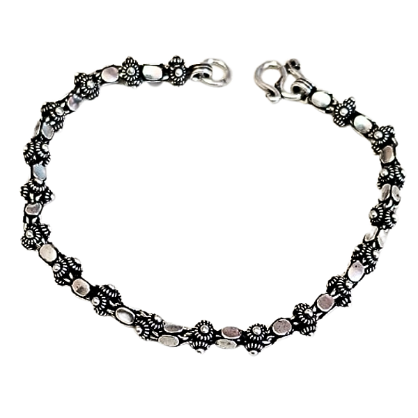 Pulseira Pikun Bali Roliça em Prata 925