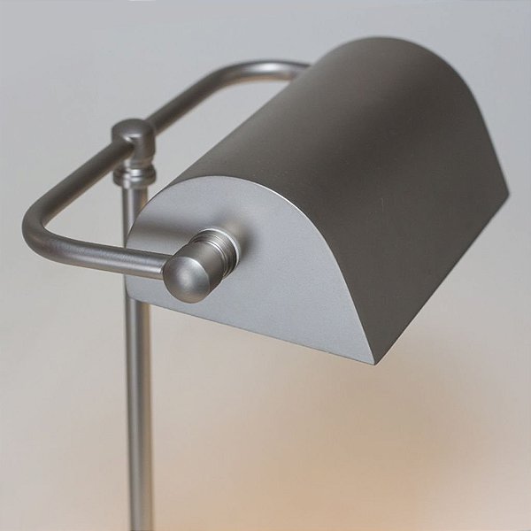 Abajur Luminária de Mesa Alumínio Calha Estudo Bivolt 30cm de Altura Golden Art E-27 M040 Escritórios e Salas