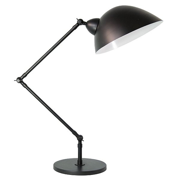 Luminária de Mesa Baboo Haste Flexível Metal 60x21cm Golden Art 1x Lâmpada E27 Bivolt M1060-30 Mesas e Escritórios