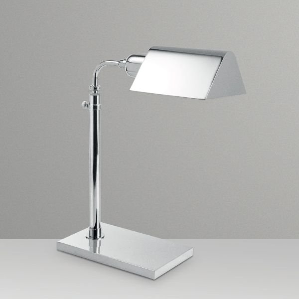 Abajur Luminária de Mesa Telescópico Calha Bivolt Leitura 45cm de Altura Vittoria Golden Art E-27 M205 Cabeceiras e Salas