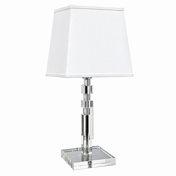 Abajur Golden Art Gyo I Acrílico Cristal e Alumínio 47cm 1xE27 M723AL
