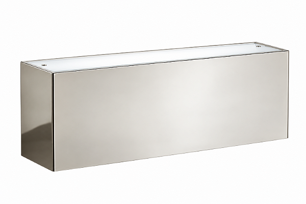 Arandela Retangular Golden Art 40x10x14cm 2 Fachos 2xE27 P345-40PI
