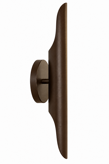 Arandela Doss Epox Golden Art P840 Tubular Vertical 2x40cm 2x G9 Halopin Bivolt Quartos e Corredores
