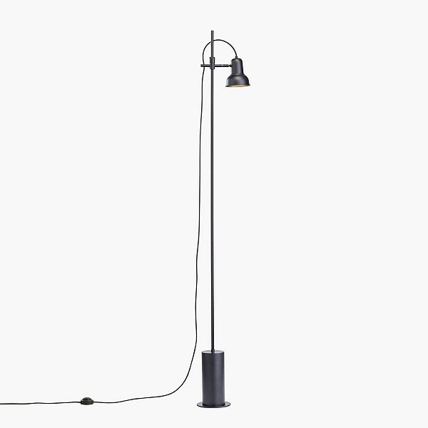 Coluna Escriba Vertical Cupula Alumínio Grafite 170cm Golden Art 1x Lâmpada E27 Bivolt C1810-1 Salas e Quartos