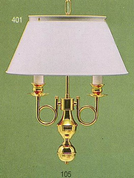 Pendente Inglês Vintage Torcido Metal Dourado Cúpula Branca 2 Lâmpadas 40x53 Golden Art E-27 T007 Entradas e Salas