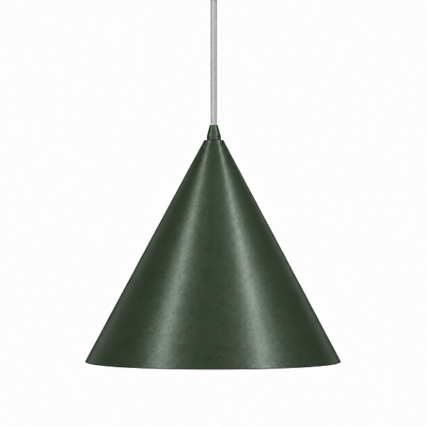 Pendente Cone Golden Art T210PI Decorativo Ø20 E-27 Quartos e Salas