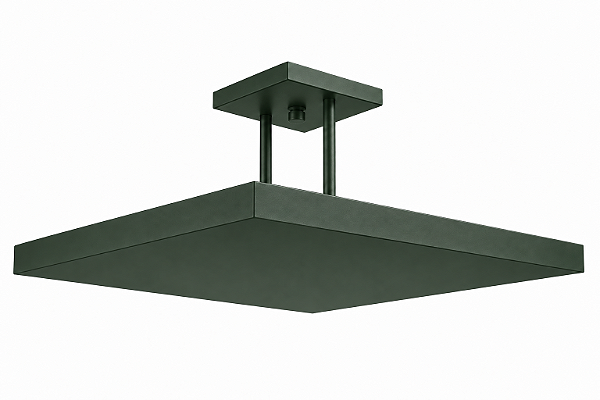 Plafon Golden Art T116-50PI Quadrado 50x50cm 2xR7s