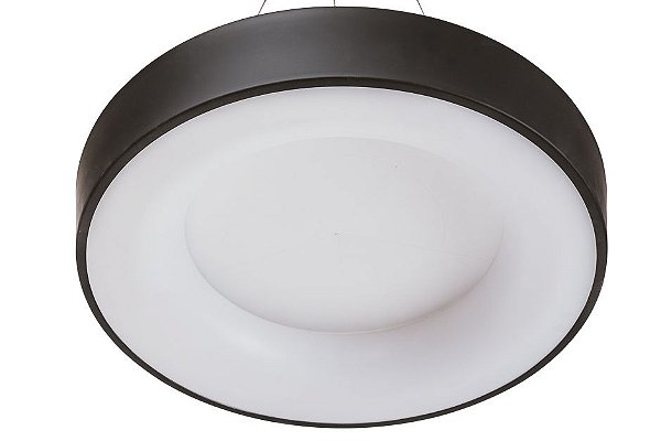 Plafon DÂNDI Redondo Usina Design LED Difusor EM ACRÍLICO Ilum. Direta Indireta x Ø44 X 9cm x LED20,5W 4000K/BIVOLT 19000/44 LED4