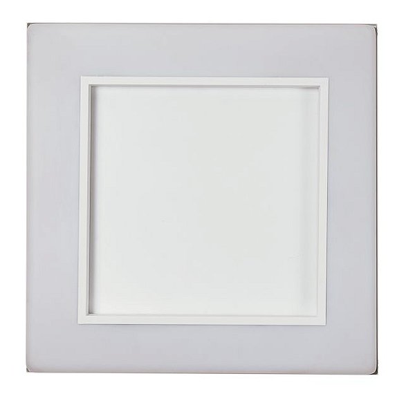 Plafon Usina Design MEG LED Quadrado Difusor EM ACRÍLICO Ilum. Direta Indireta x 36x36cm x LED24,4W 4000K/BIVOLT 19030/36 LED 4