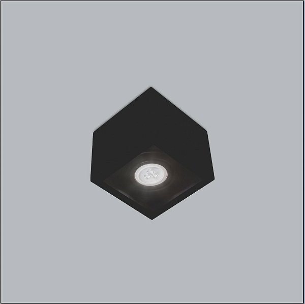 Spot Quadrado Premium Dicróica Closet Sala Led 4500/11 Usina