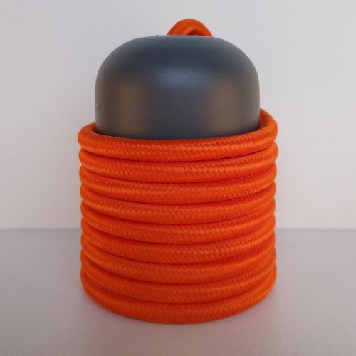 Cabo Eletrico PP Tecido Laraja  para Luminárias Decorativo p/ Aumentar Tamanho  2x 0,13mm 300v (ROLO 100 metros)