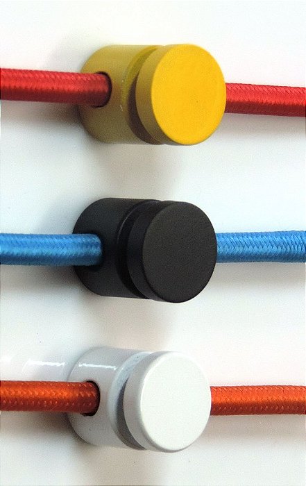 Deslocador Dueluci 62dP Cabo Luminaria Medidas: Ø1,2 x A2 cm (Consulte Cores)