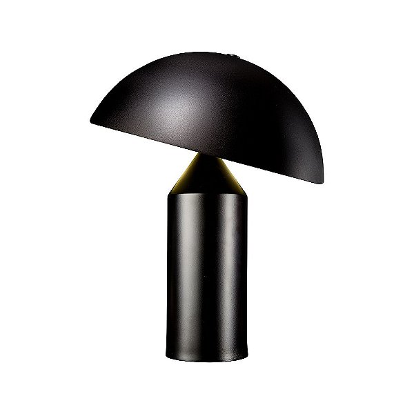 Abajur Dueluci 1100 COG Alumínio Industrial Cogumelo Cupula 1/2 Esfera Articulado Ø31 x A42cm - 2 x G9 Led