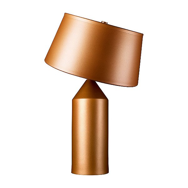 Abajur Dueluci 1102 SCALA Alumínio Tubular Cupula Articulado Ø29 x A42cm - 2 x G9 Led