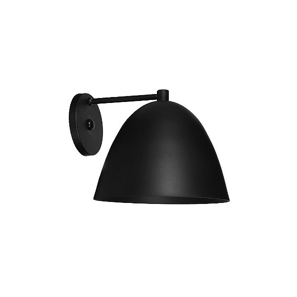 Arandela Dueluci 730 EGGY Alumínio Industrial Cupula Metal Redonda Vintage Ø20 x P22 x A16 cm - 1 x E27