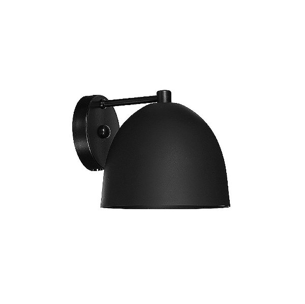 Arandela Dueluci 732 DOME Alumínio Industrial Cupula Metal Redonda Vintage Ø17 x P19 x A14 cm - 1 x E27