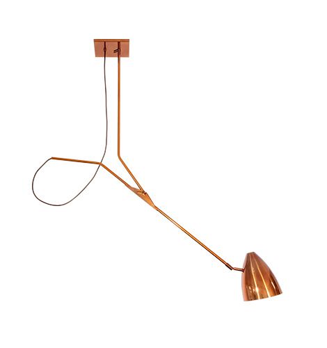 Pendente Munclair 4650 AsaErlon Tessari Articulado Cupula Metal150 x 95 x 1E27 BULBO LED