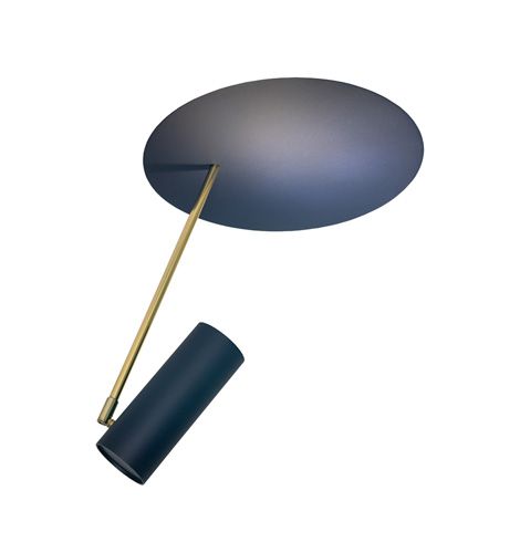 Plafon Disco Erlon Tessari Moderno 45 X 43CM 1 HASTES 39CM 1 x E27 1x PAR20 LED