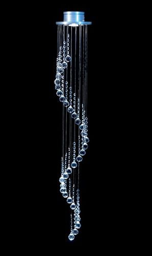 Spot Plafon Cristal Legítimo Ø18 Luminária Sala Salão Estar Comercial Quarto Esp-001arg DNA