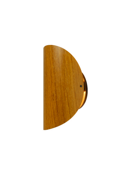 Arandela Lótus Pequena Classic Lar Madeira 24cm G9 – Ref. 1114