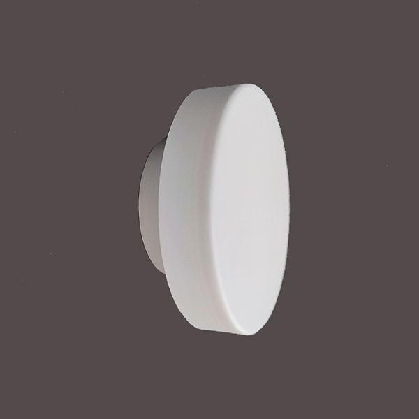 Arandela Dueluci Carioca 607 Alumínio Ø11cm x P4cm Base Ø11cm x P2cm Para Fita de LED 30cm Linha Design Técnico