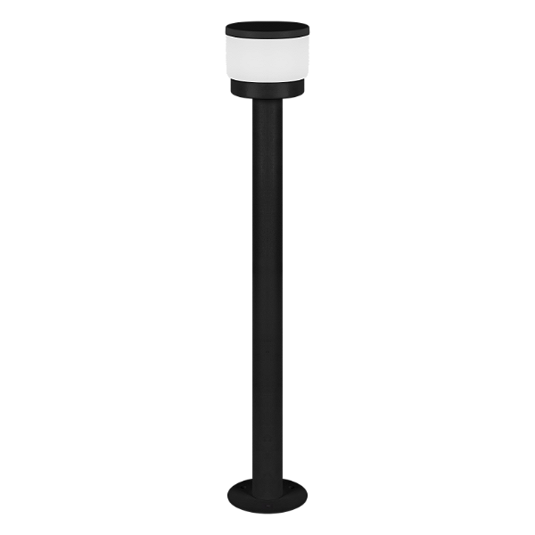 Balizador Externo CHEESE TAMP 4236 com Cúpula Tampa G9 5W – Estrutura Ø10 x A60 cm – Dueluci Iluminação