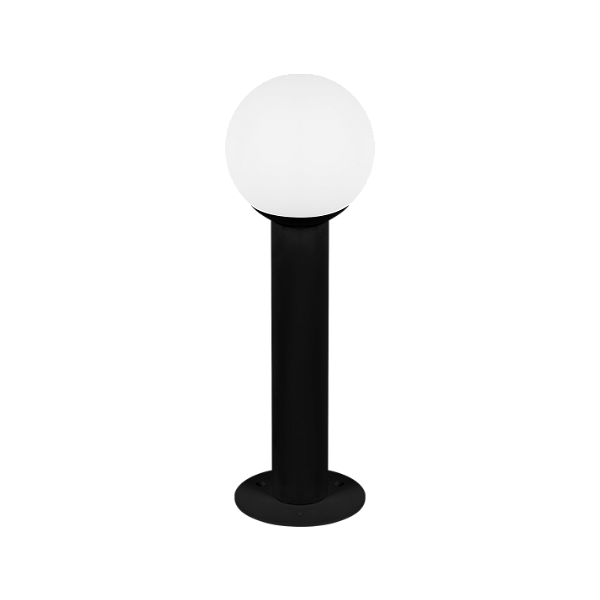 Balizador Externo ESFERA Ø10 4203 com Globo 10 cm G9 5W – Estrutura Ø10 x A33 cm – Dueluci Iluminação
