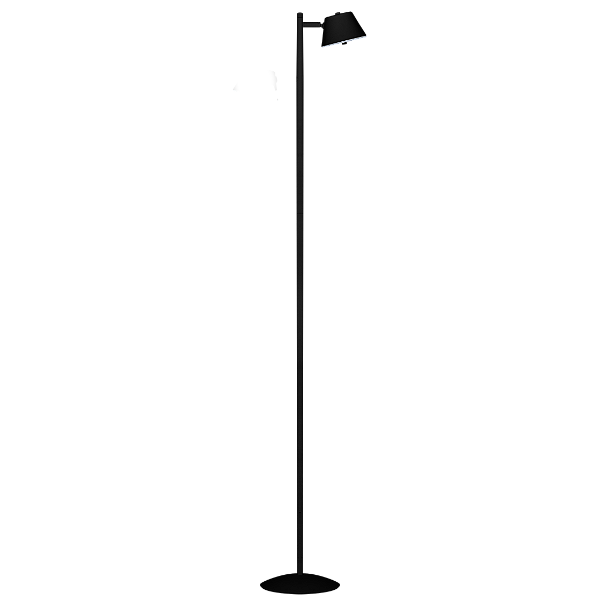 Coluna Giratória Dueluci Treviso 426/1 Alumínio Tampa Vidro Jateado C26cm x A144cm LED 5,6W 2700K 430Lm Bivolt Linha Design Moderno