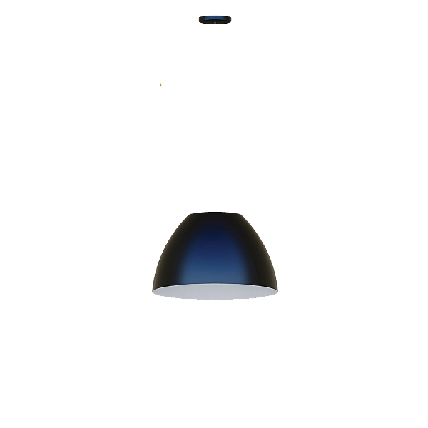 Pendente Dueluci Aran 973M Alumínio Ø40cm x A25cm Sem Acrílico 1x E27 LED Linha Design Contemporâneo