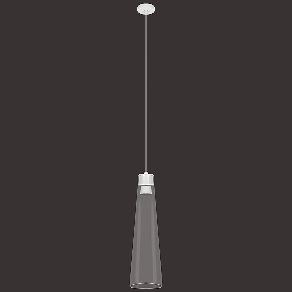 Pendente Dueluci Di Vetro 513 Cúpula Vidro Cristal Ø4,5cm x Ø11cm x A36cm LED 1x E27 Linha Design Contemporâneo