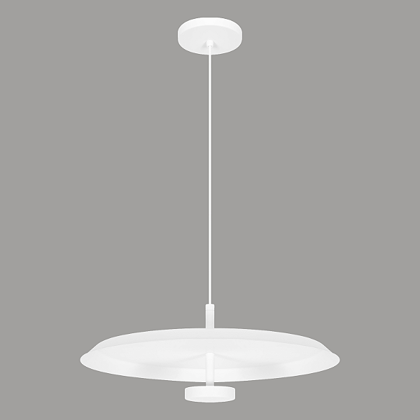 Pendente STAR 2408 Ø43 x A15 cm em Alumínio com Luz Indireta e Placa LED 15W 3000K Bivolt – Dueluci Iluminação