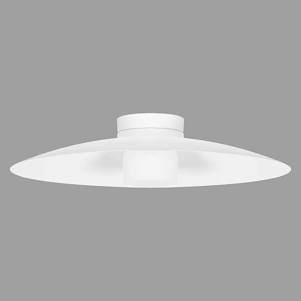 Plafon STAR 2420 Ø47 x A11,5 cm em Alumínio e Vidro Cheese com Soquete G9 LED 5W – Dueluci Iluminação