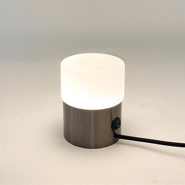 Abajur Dama Munclair – Studio Design Ø8×A10 cm com Vidro Ø8×A5 cm (G9) 7338