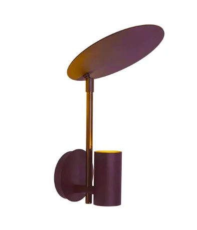 Arandela Disco Munclair Iluminação – Design Erlon Tessari com Refletor Ø20cm 2378