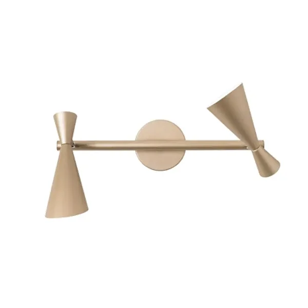 Arandela Dupla Zig Zag Munclair Iluminação – Foco Direcionável com 2 E27 2321-2