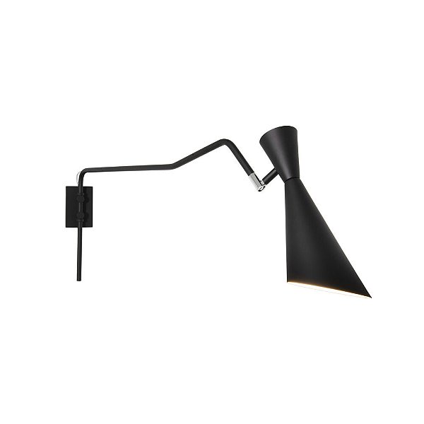 Arandela Zig Zag com Haste Munclair Iluminação – 1E27 Bulbo LED 10W 2359