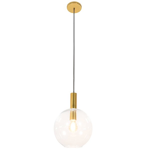 Pendente Aquário Munclair – Studio Design Globo Ø25cm, Altura 35cm (Regulável 200cm) 4644