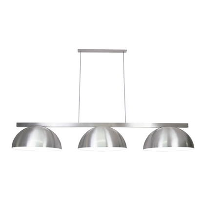 Pendente Clássicos 3 Cúpulas Munclair Iluminação – Ø45x20cm, Altura Regulável até 200cm 4631-3