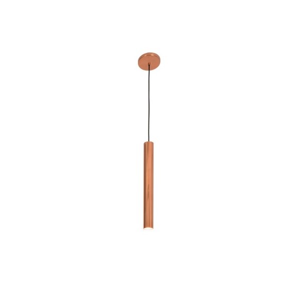 Pendente Clássicos Tubo Munclair – Ø5cm A45cm, Ø Total 11cm, Altura Regulável 200cm 4633