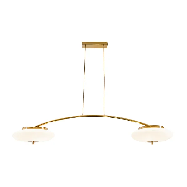 Pendente Lis Arco Pequeno Munclair – Studio Design 31,5×124×23 cm (LED 2700K, Bivolt) 4699-2