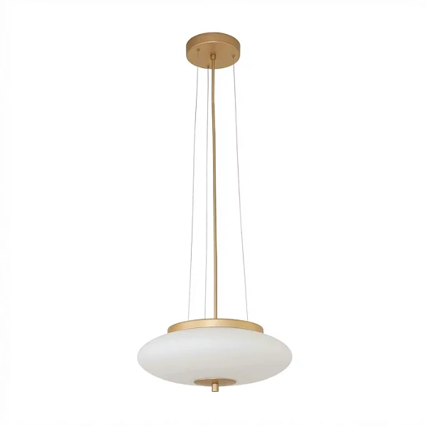 Pendente Lis Pequeno Munclair – Ø31,5cm x A12cm, Haste 20cm (Módulo LED 15,6W 2700K) 4692